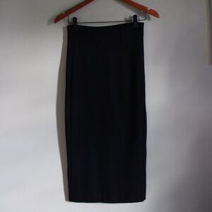 Black Diane Von Furstenberg Pencil Skirt